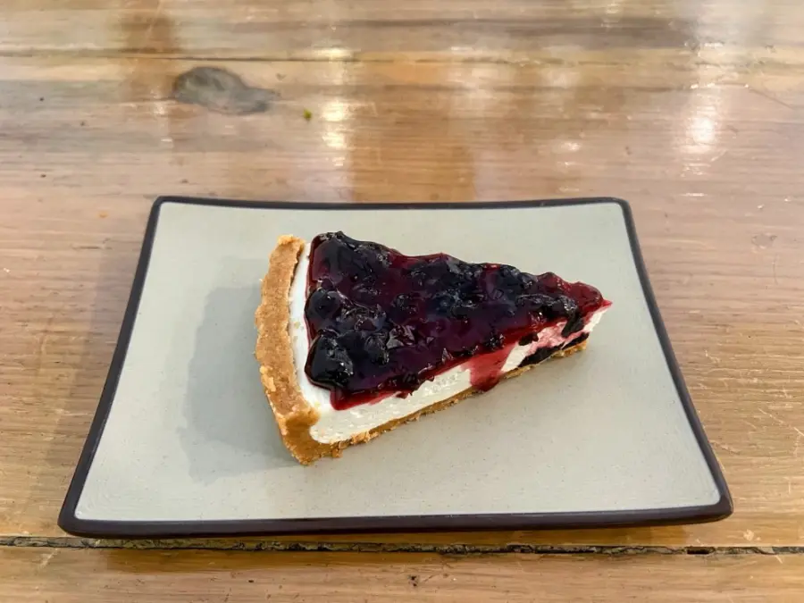 Cheesecake myrtille